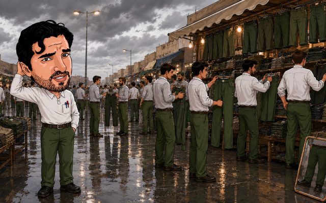 السروال الاخضر في اليوم الاغبر