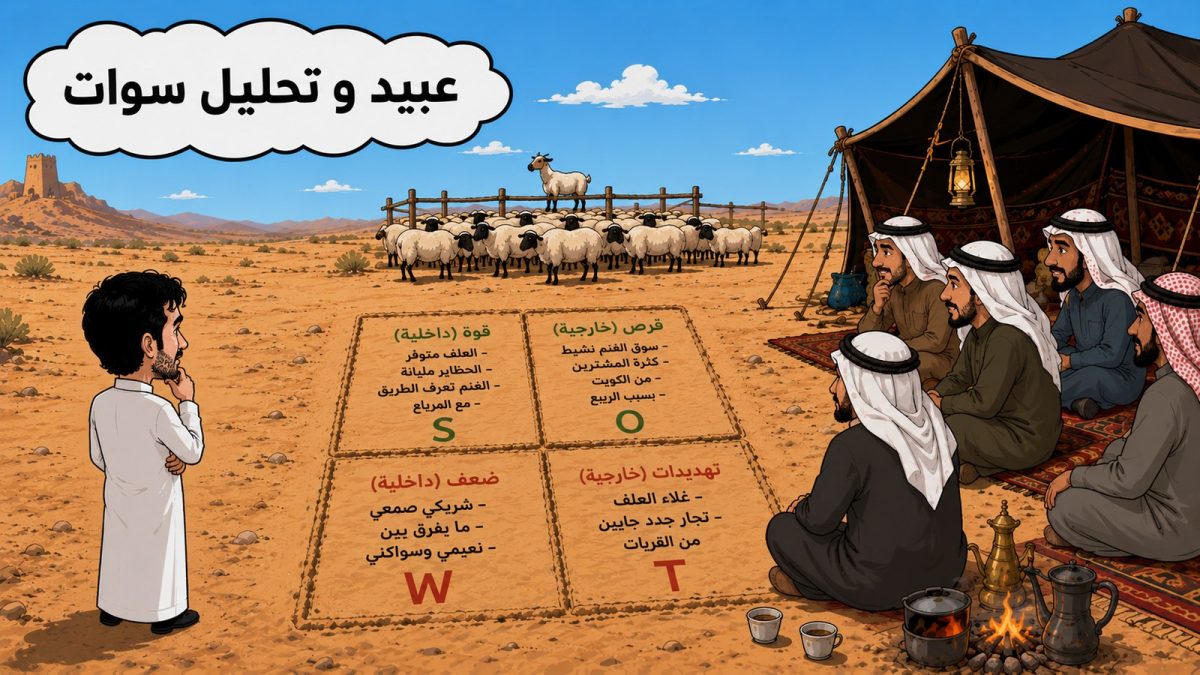 عبيد وتحليل “وش السوات”